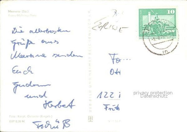 Meerane Franz Mehring Platz – Bild 2
