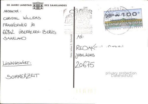 Ueberherrn 50 Jahre Landtag des Saarlandes – Bild 2