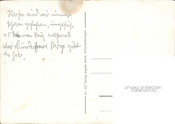 Bilina Bilin Tschechien Sudetengau Borschen – Bild 2