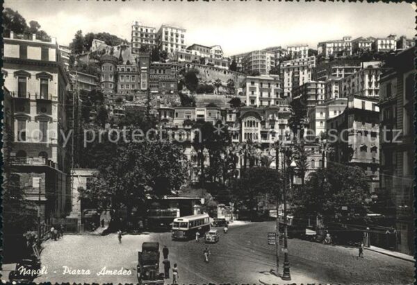 Napoli Neapel Piazza Amedeo