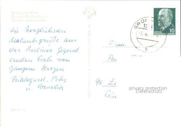 Gruenheide Mark Alt Buchhorst Dampferanlegestelle – Bild 2
