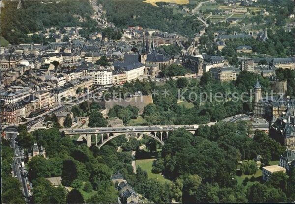 LUXEMBOURG  Luxemburg Fliegeraufnahme