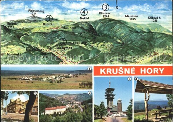 Krusne Hory Fichtelberg Neklid Klinovec Meluzina Ja