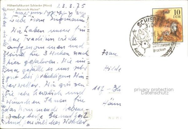 Schierke Harz Hotel Heinrich Heine – Bild 2