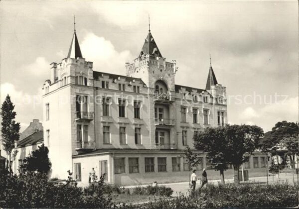 Zinnowitz Ostseebad Usedom FDGB Erholungsheim IG Wismut Aue Klemen