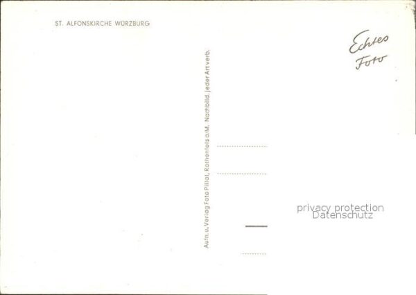 Wuerzburg St Alfonskirche – Bild 2