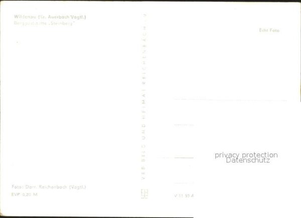 Wildenau Auerbach Berggaststätte Steinberg – Bild 2