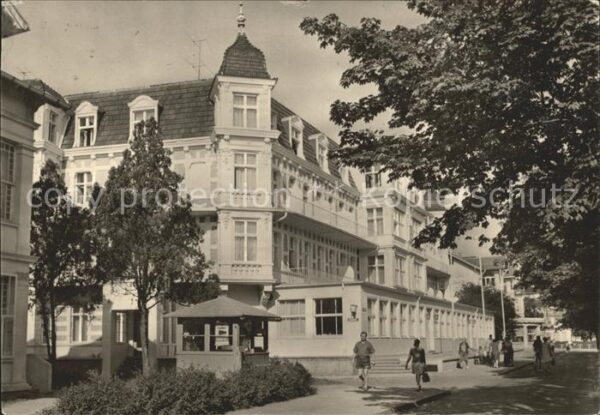 Ahlbeck Ostseebad FDGB Erholungsheim Bernhard Göring Haus