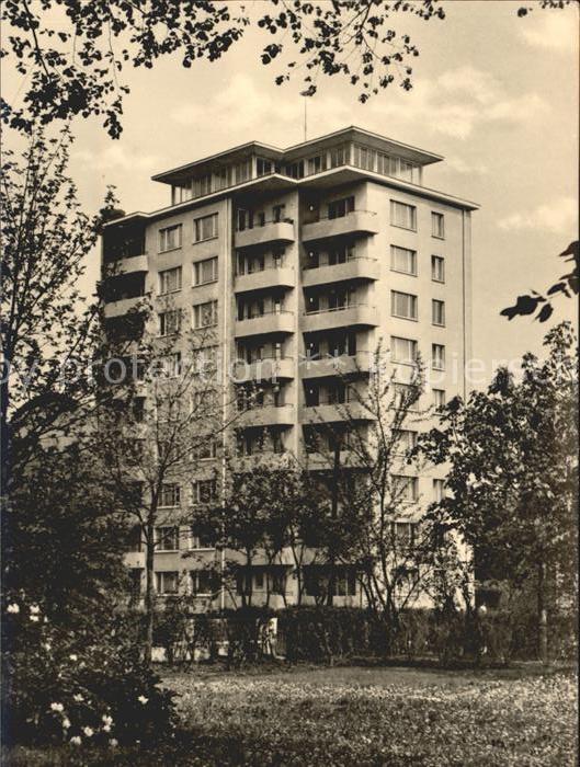 Karl-Marx-Stadt Hochhaus Schlossteich