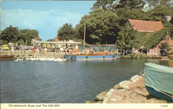 Christchurch Dorset Quay Old Mill