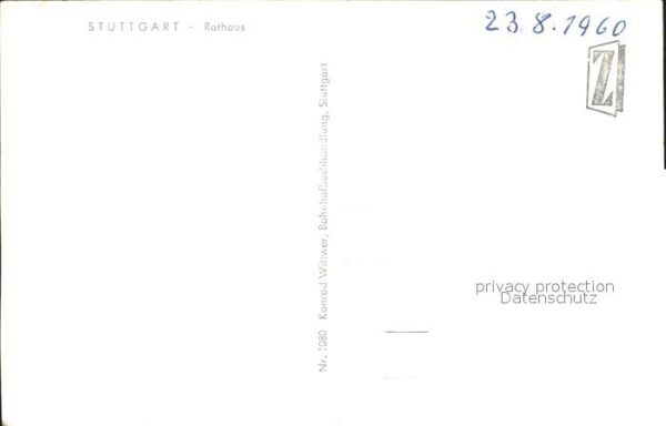 Stuttgart Rathaus – Bild 2