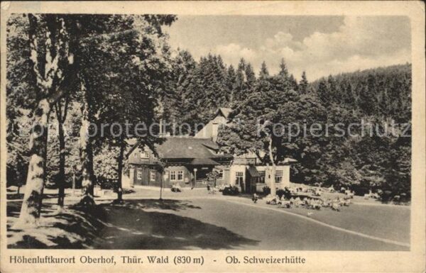 Oberhof Thueringen Schweizerhütte