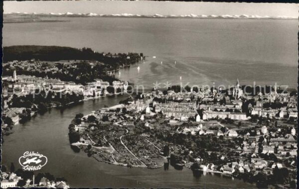Konstanz Bodensee Fliegeraufnahme