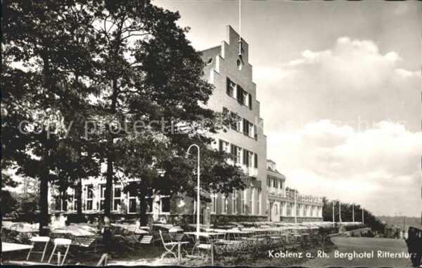 Koblenz Rhein Berghotel Rittersturz