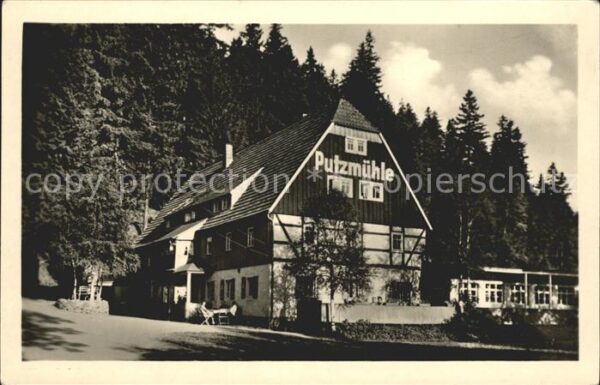 Oberpoebel Gaststätte Fremdenhof Putzmühle
