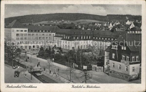 Oberschlema Erzgebirge Kurhotel Bäderhaus