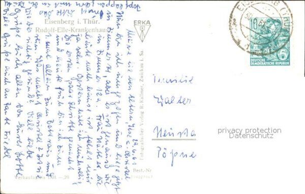Eisenberg Thueringen Rudolf Elle Krankenhaus – Bild 2