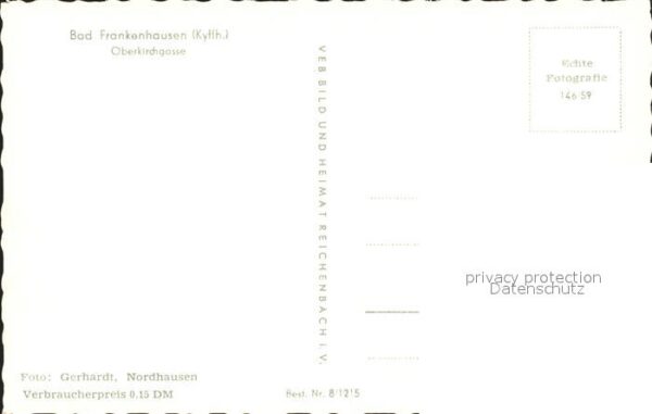 Bad Frankenhausen Oberkirchgasse – Bild 2