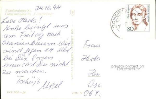 Frankenberg Sachsen Genesungsheim Lützelhöhe – Bild 2