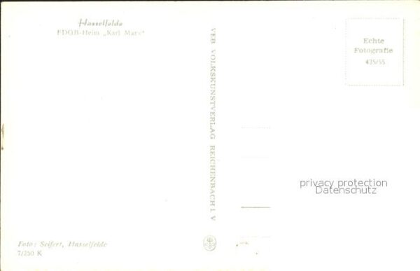 Hasselfelde FDGB Heim Karl Marx – Bild 2