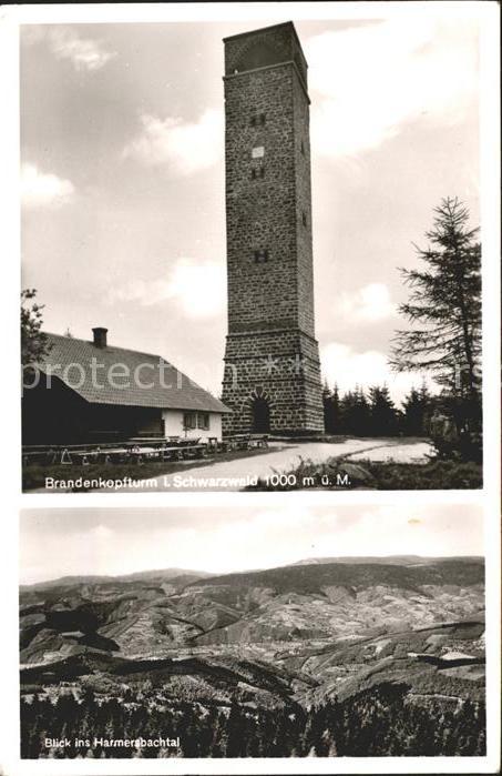 Brandenkopf Brandenkopfturm Harmersbachtal