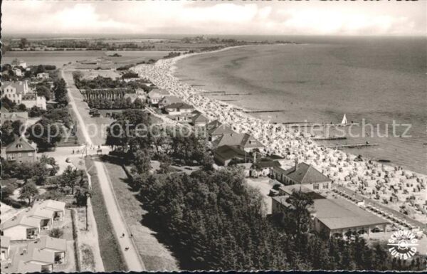 Kellenhusen Ostseebad Fliegeraufnahme Strand
