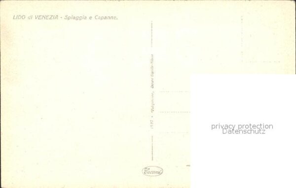 Lido di Venezia Splaggia Capanne – Bild 2