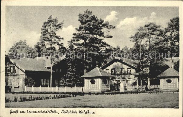 Sommerfeld Kremmen Sommerfeld Heilstätte Waldhaus