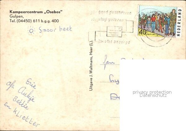 Gulpen Limburg Kampeercentrum Osebos – Bild 2
