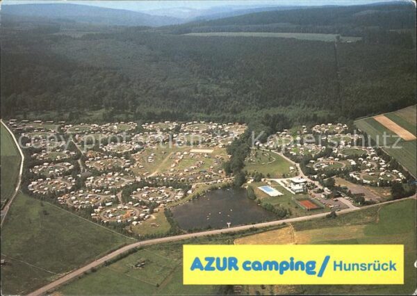 Reinsfeld Hunsrueck Azur Camping Fliegeraufnahme