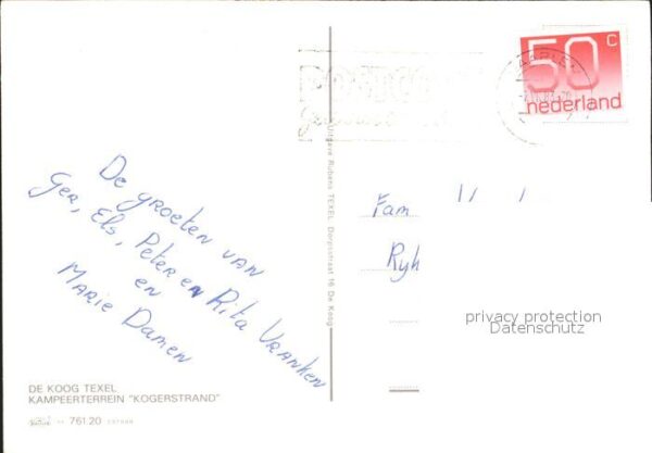 De Koog Texel Kampeerterrein Kogerstrand – Bild 2