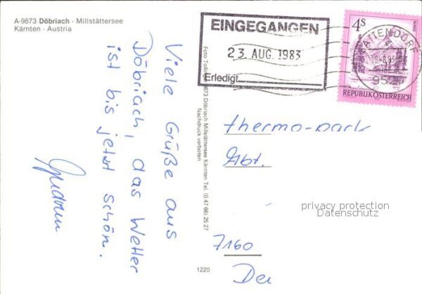 Doebriach Millstaettersee Campingparadies – Bild 2