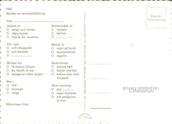 Haelsning Camping Hälsning – Bild 2