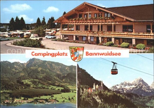 Schwangau Campingplatz Bannwaldsee Luftseilbahn B