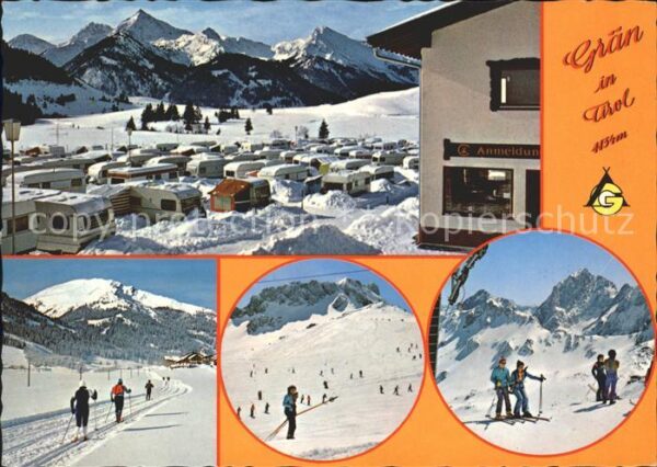Graen Tirol Ferienplatz Tannheimertal Ski Skilift