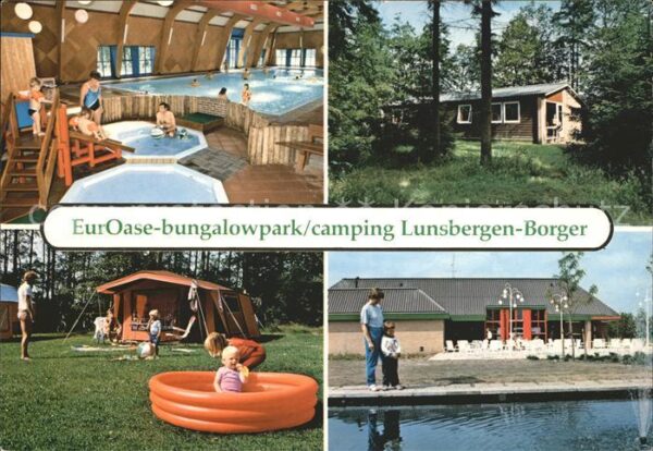 Borger Drenthe EurOase Bungalowpark Camping Hallenbad