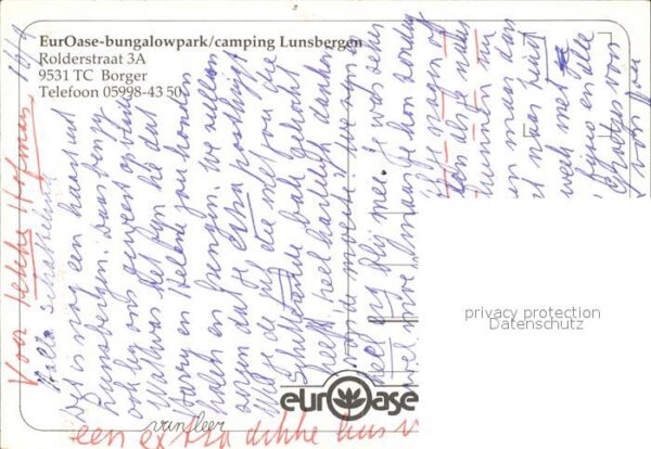Borger Drenthe EurOase Bungalowpark Camping Hallenbad – Bild 2