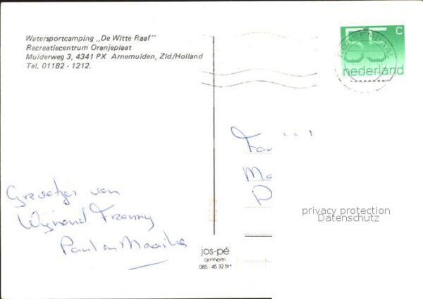 Arnemuiden Watersportcamping De Witte Raaf Hafen K – Bild 2
