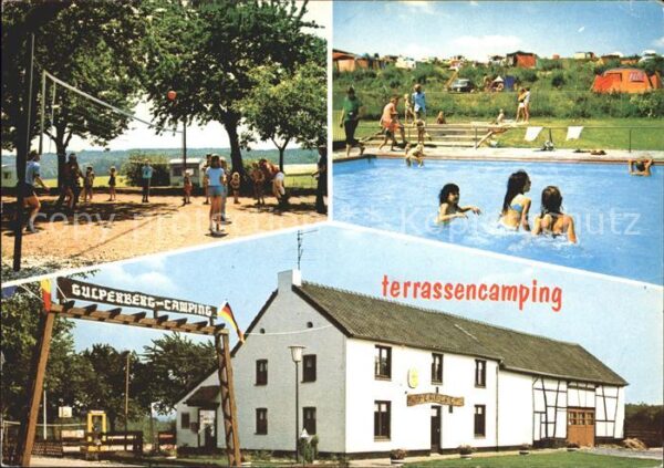 Berghem Gulperberg Camping Schwimmbad Beachvoll