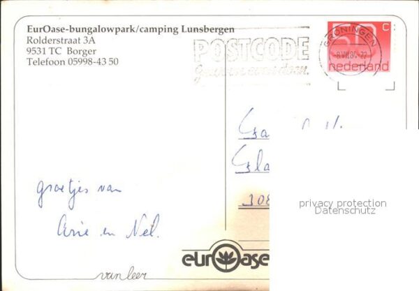 Borger Drenthe EurOase Bungalowpark Camping Lunsbergen – Bild 2