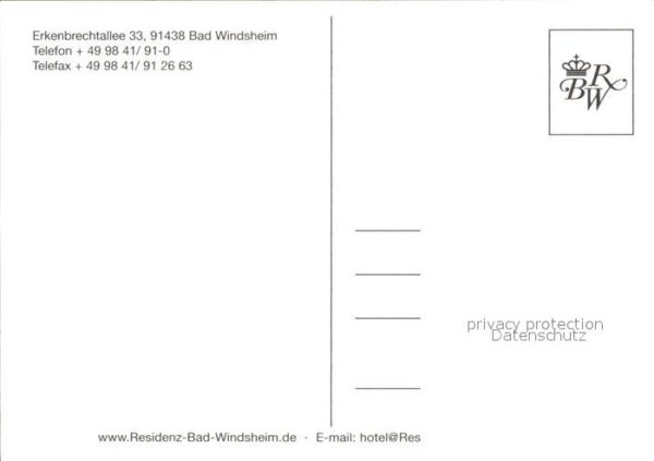 Bad Windsheim Residenz Hotel – Bild 2