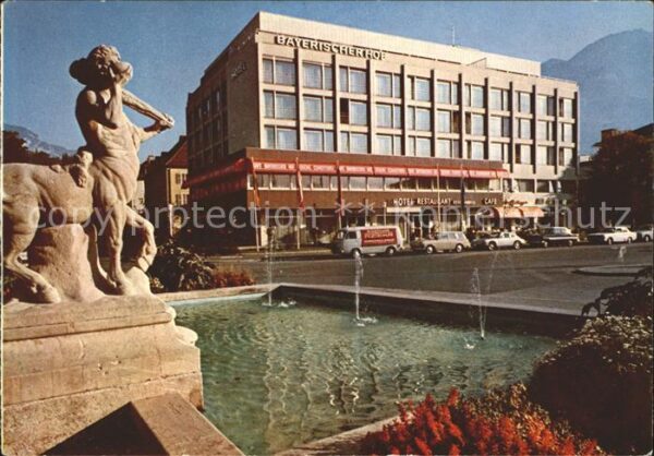 Bad Reichenhall Hotel Bayerischer Hof Springbrunnen Sku