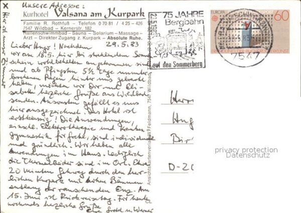 Wildbad Schwarzwald Kurhotel Valsana am Kurpark Foyer Halle – Bild 2