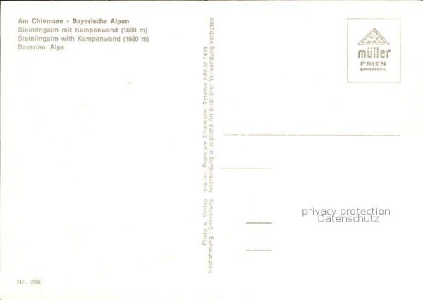 Aschau Chiemgau Steilingalm mit Kampenwand Bayerische A – Bild 2