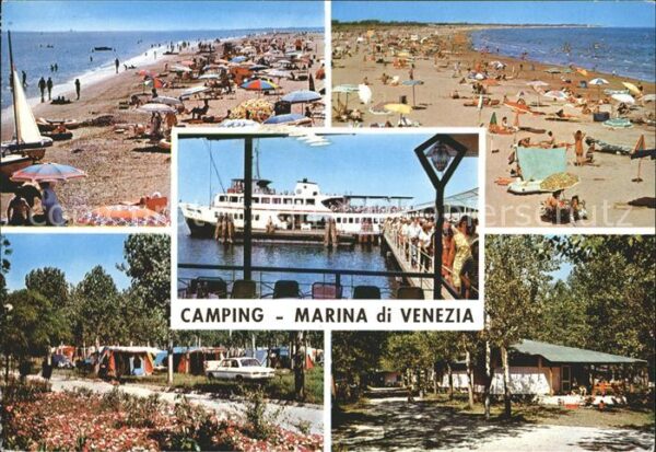 Punta Sabbioni Camping Marina di Venezia Strand Fähre