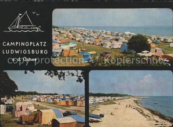 Loose Eckernfoerde Campingplatz Ludwigsburg Ostsee Strand