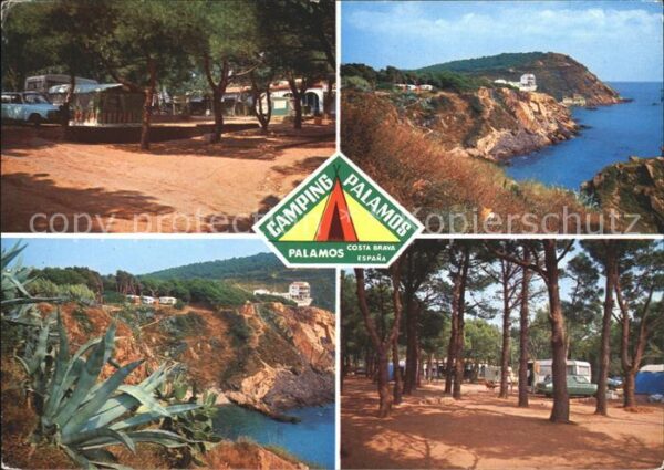 Palamos Camping Küste Meerblick