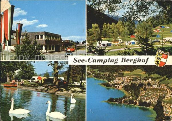 Landskron Kaernten See Camping Berghof Ossiachersee Schwan