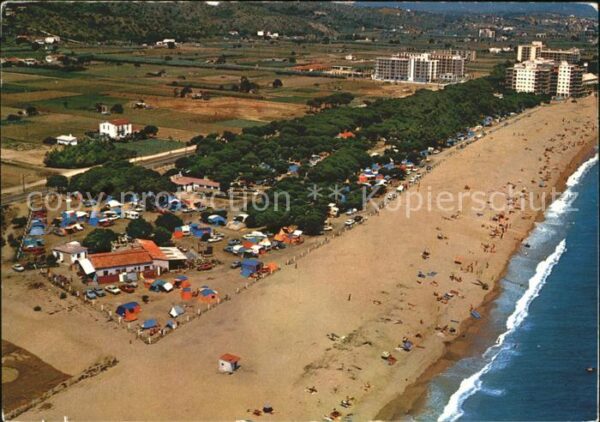 Santa Susanna Camping Bon Repos Fliegeraufnahme