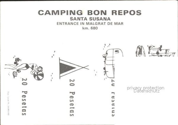 Santa Susanna Camping Bon Repos Fliegeraufnahme – Bild 2